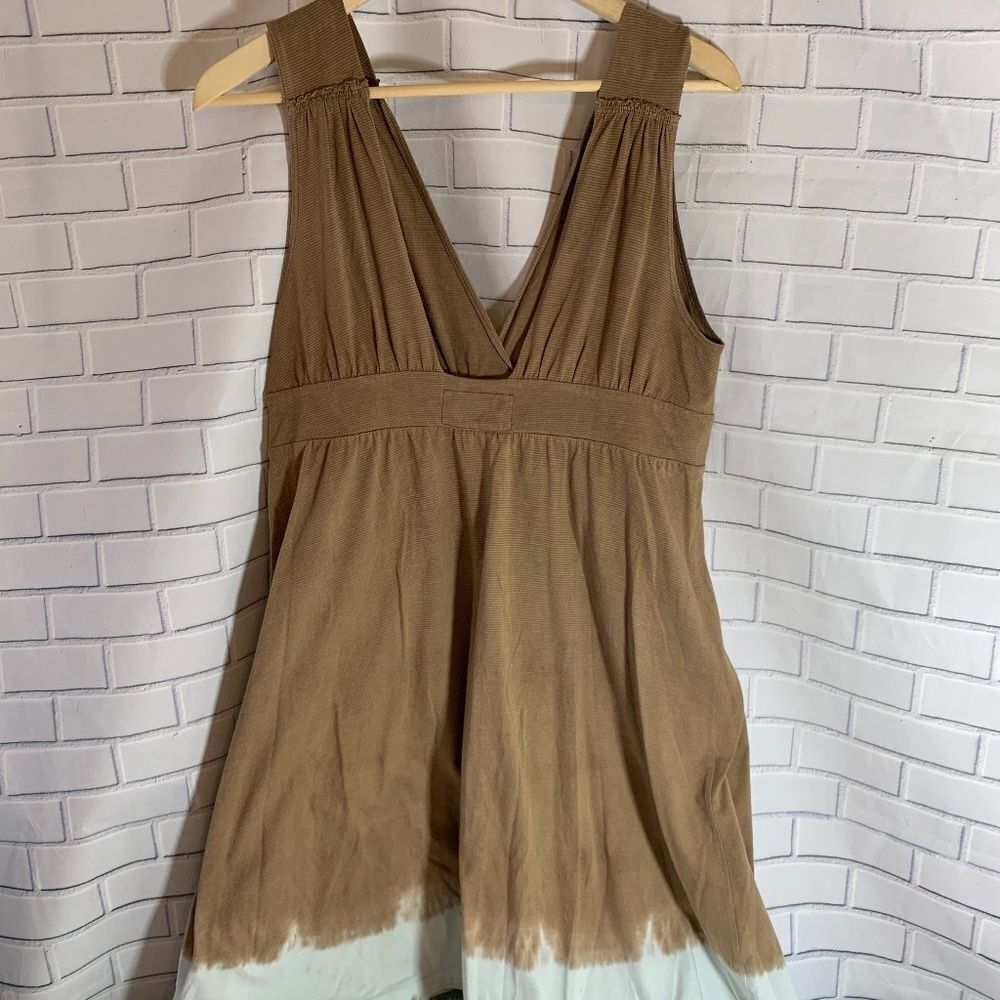 Anthropologie Gypsy 05 V-Neck Ombre‎ Hem Dress Sz L